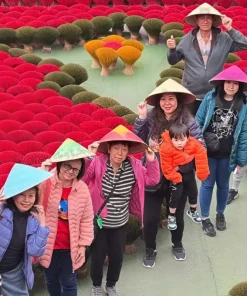 Incense village Hanoi tour in one day with colorful incense sticks