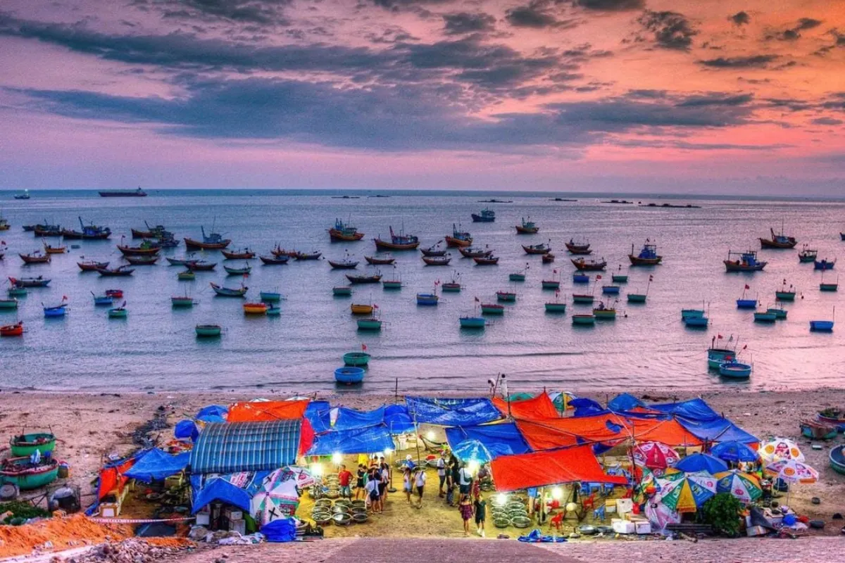 Visit the Fishing Village at Sunrise