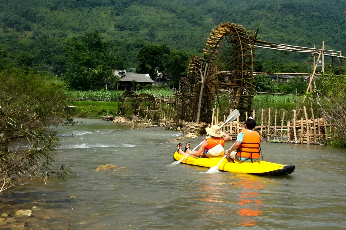 See Pu Luong's Traditional Waterwheels