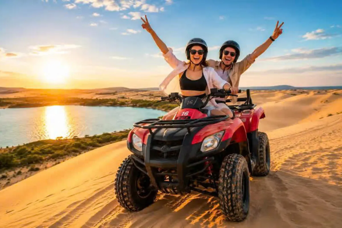 Watch Sunset at the Red Sand Dunes